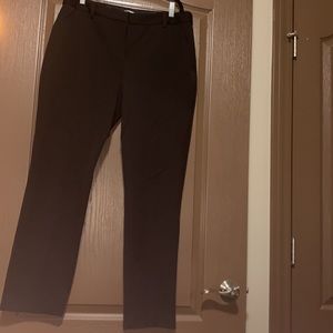 Express Columnist Ankle Mid Rise Work Pants 14L